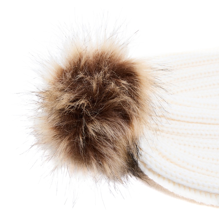 Knit beanie "Pim" Off white